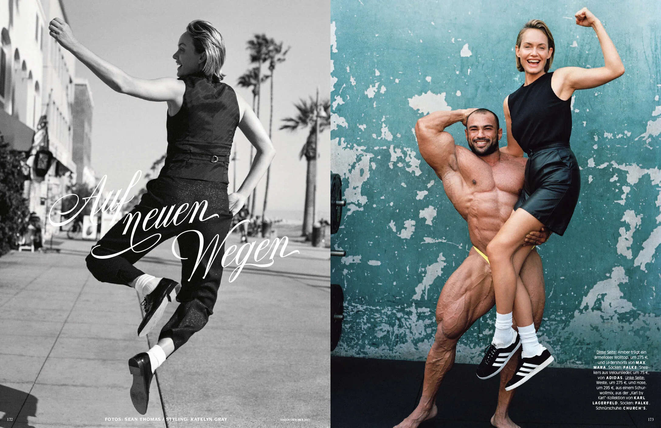 Vogue, DE - Amber Valletta — SEAN THOMAS